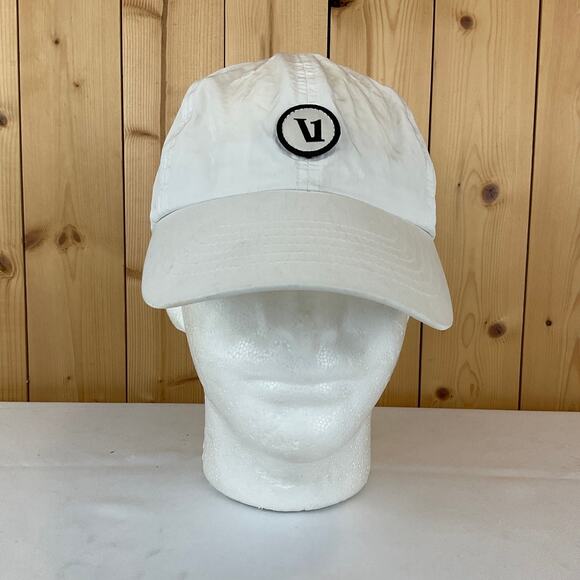 Vuori V1 Patch Snapback Hat, White - Adjustable - Picture 1 of 9